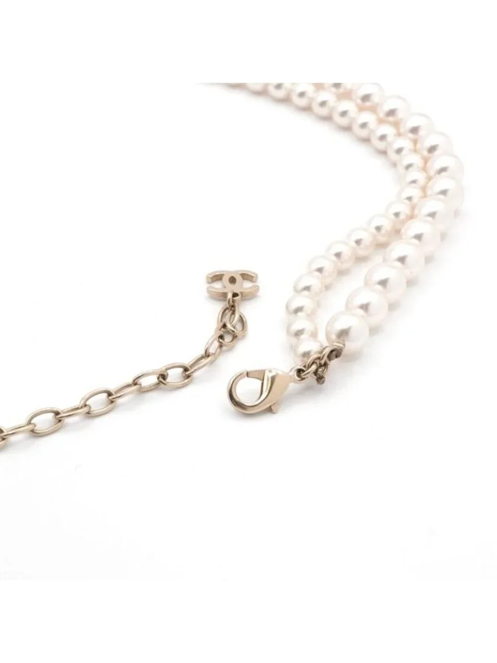 Chanel Choker Gold Rhinestone Coco Mark